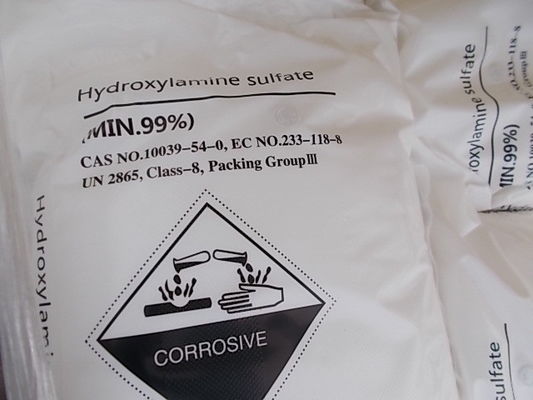 سعر جيد مسحوق كبريتات هيدروكسيل أمين ، ISO9001 CAS 10039-54-0 وسيط كيميائي الانترنت